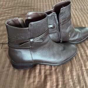 Talbots Dark Brown Leather Boots